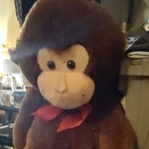 Jumbo monkey plush
